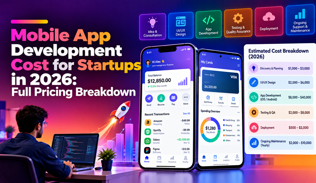 Mobile App Development Cost for Startups in 2026: Full Pricing Breakdown