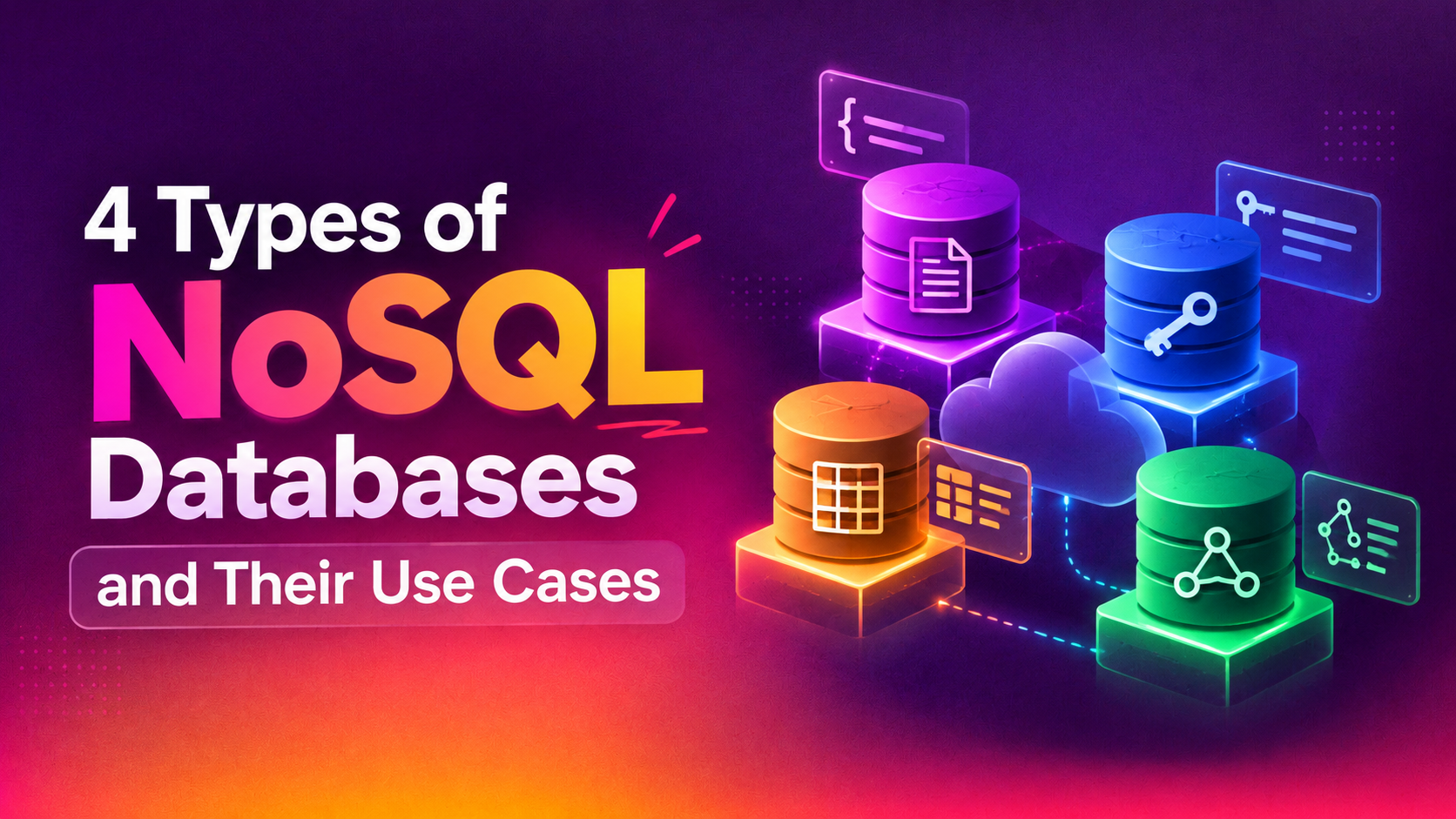 4 Types of NoSQL Databases and Their Use Cases