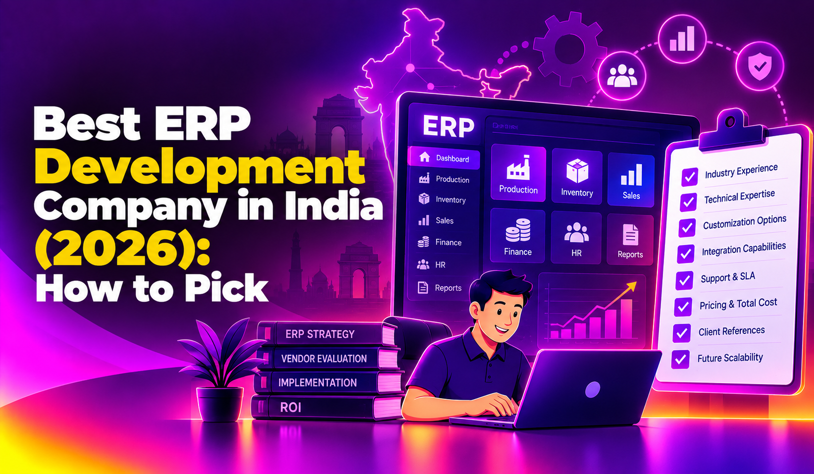 Best ERP Development Company in India (2026): How to Pick