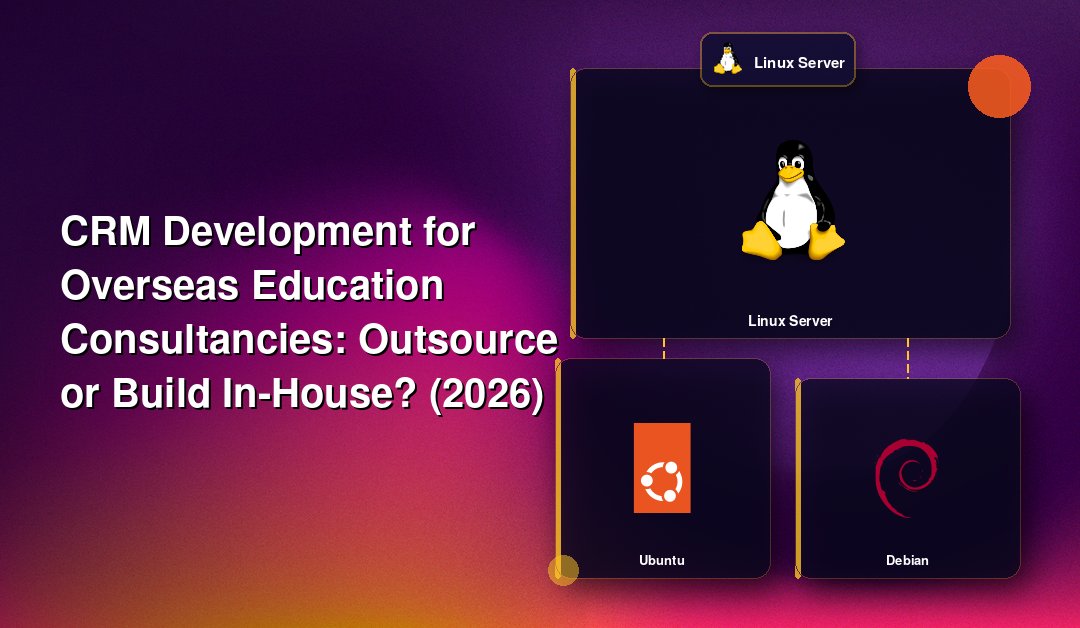 CRM Development for Overseas Education Consultancies: Outsource or Build In-House? (2026)