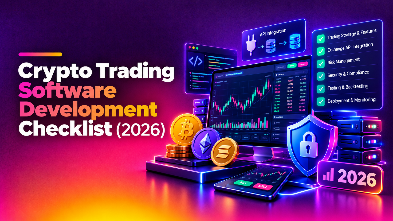Crypto Trading Software Development Checklist (2026)
