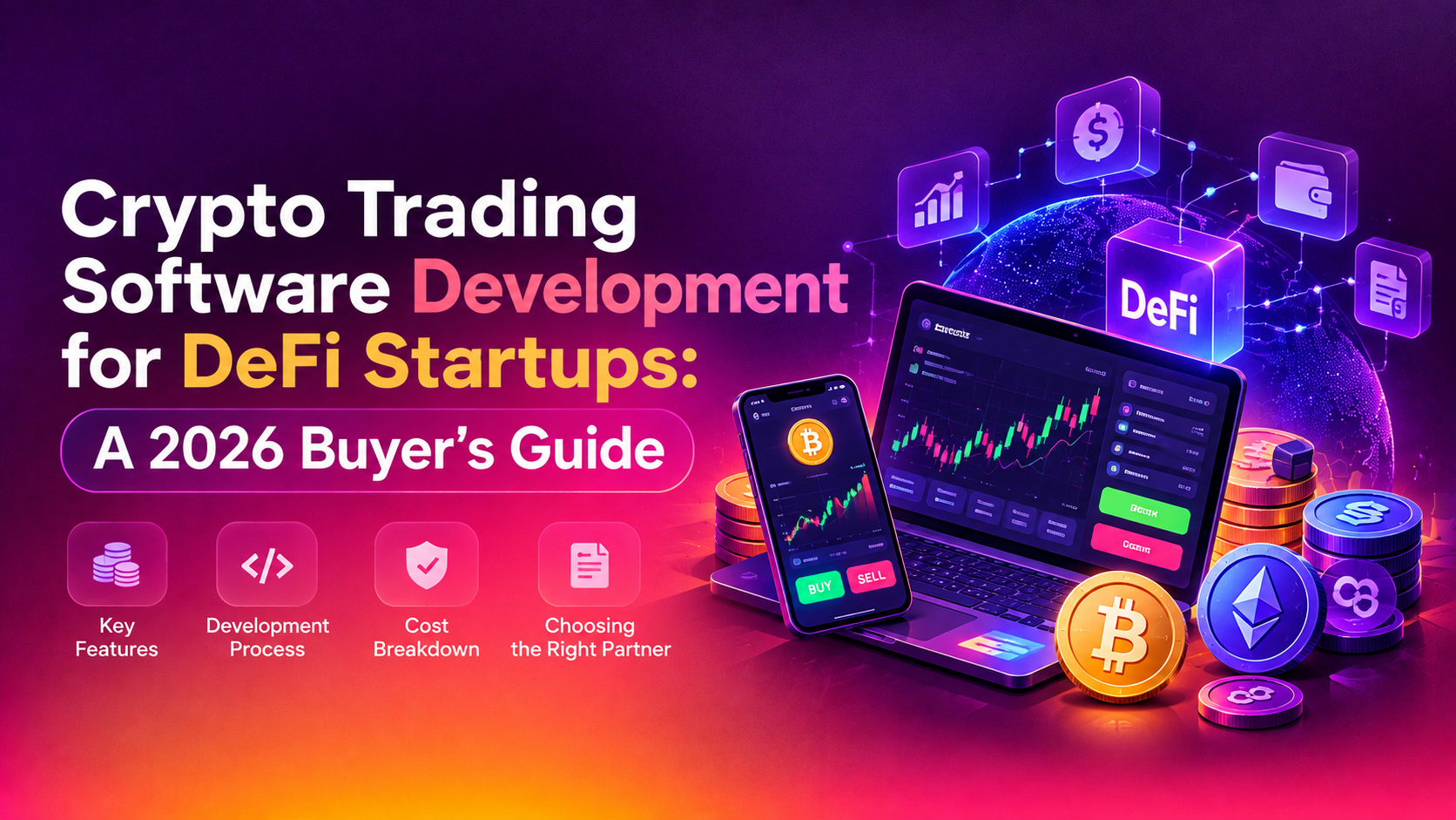 Crypto Trading Software Development for DeFi Startups: A 2026 Buyer's Guide