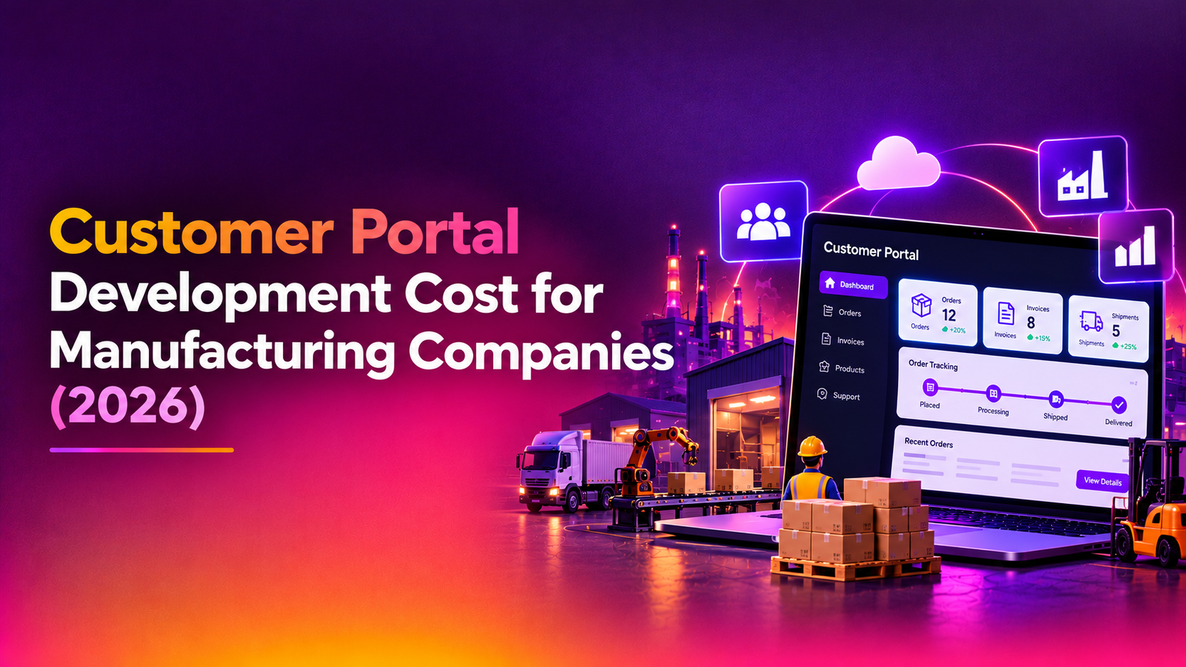 Customer Portal Development Cost for Manufacturing Companies (2026)