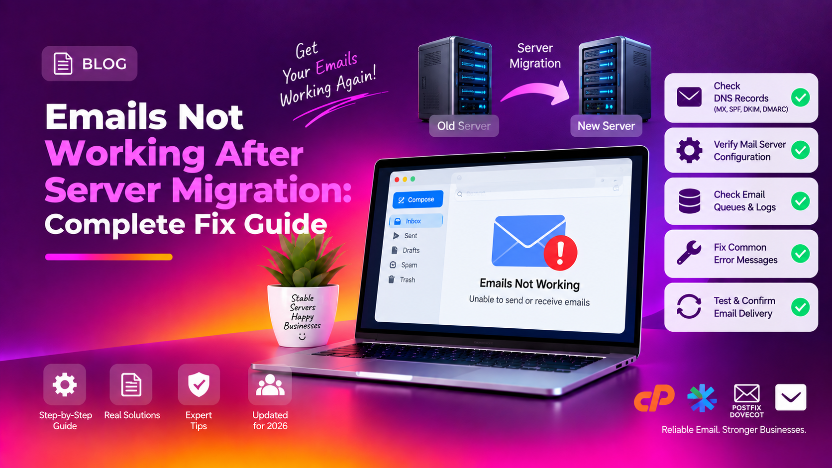 Emails Not Working After Server Migration: Complete Fix Guide