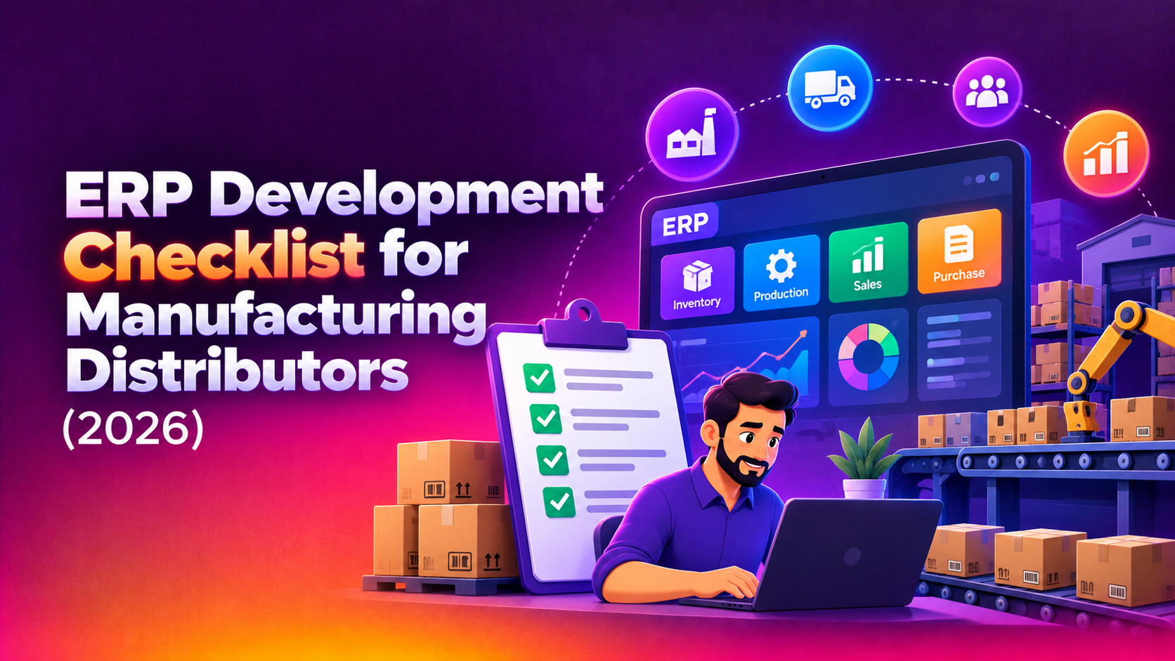 ERP Development Checklist for Manufacturing Distributors (2026)
