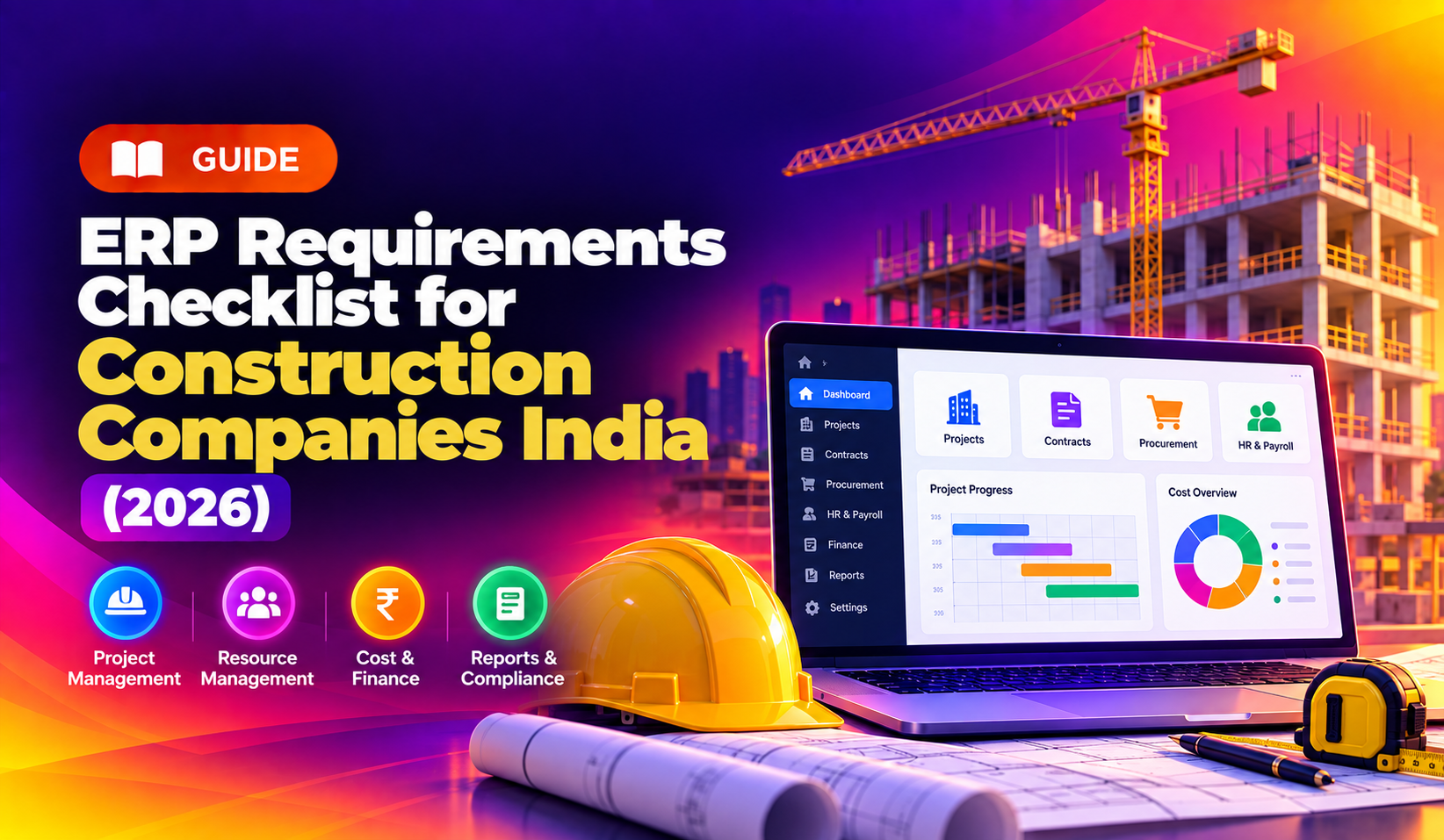 ERP Requirements Checklist for Construction Companies India (2026)
