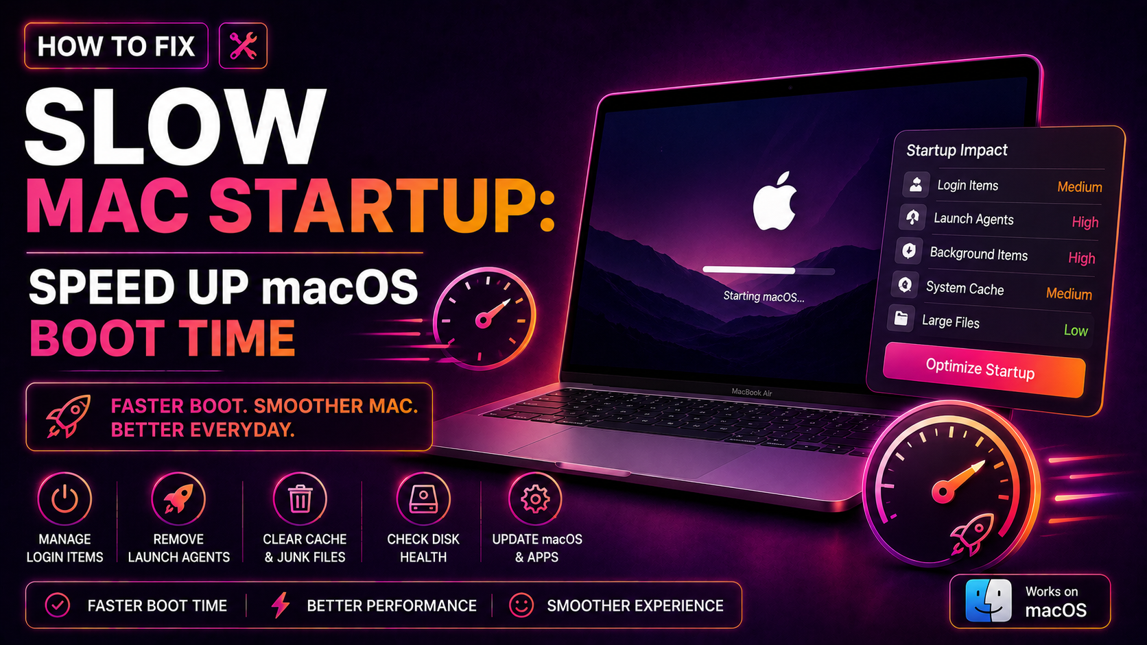 How to Fix Slow Mac Startup: Speed Up macOS Boot Time (2026 Guide)