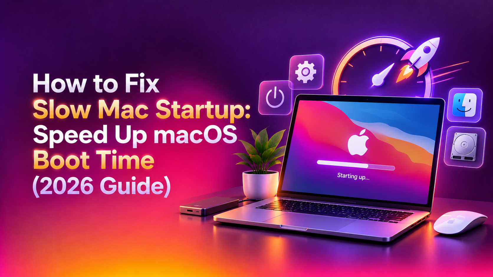 How to Fix Slow Mac Startup: Speed Up macOS Boot Time (2026 Guide)