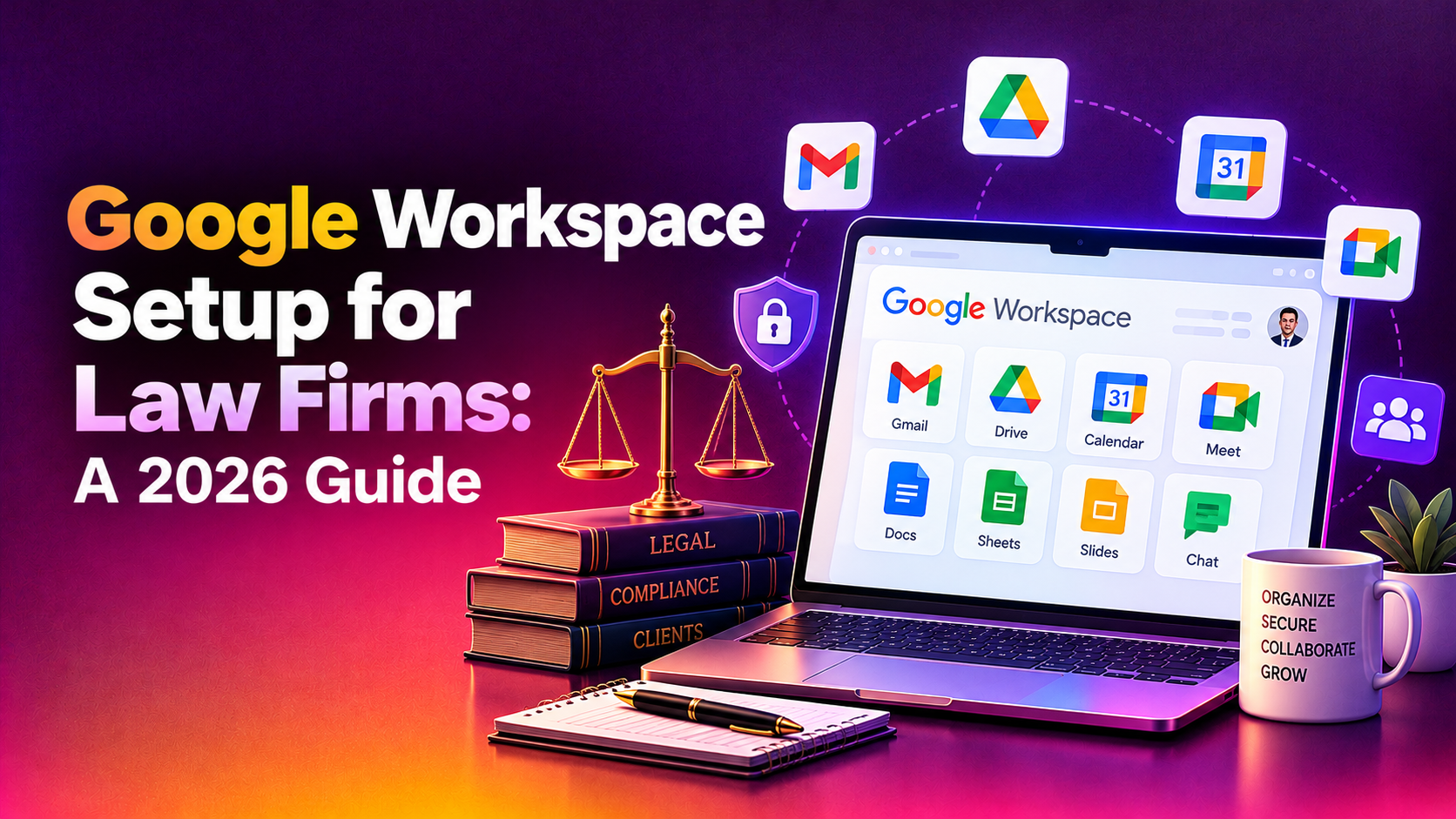 Google Workspace Setup for Law Firms: A 2026 Guide