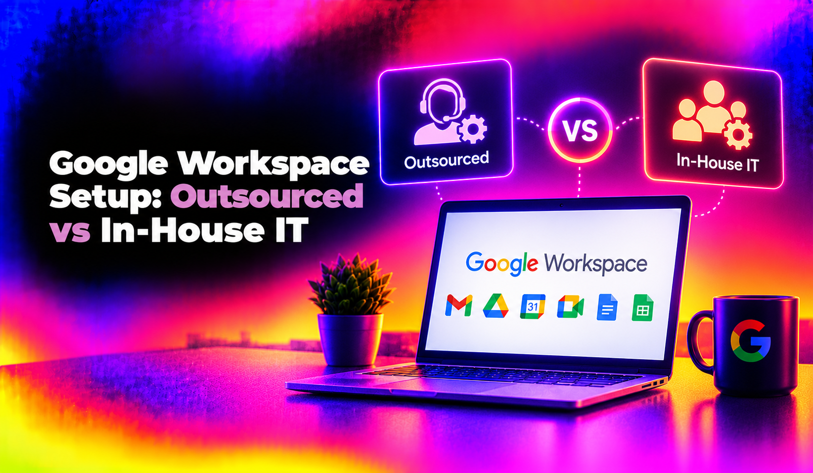 Google Workspace Setup: Outsourced vs In-House IT (2026)