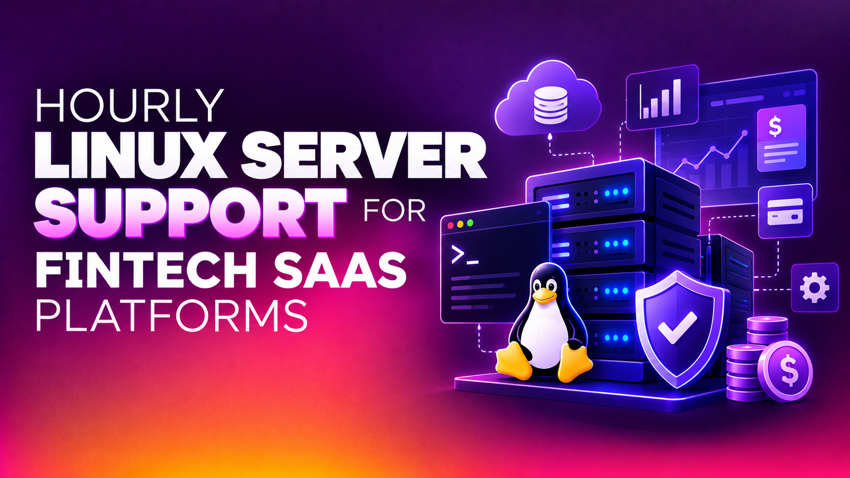 Hourly Linux Server Support for Fintech SaaS Platforms