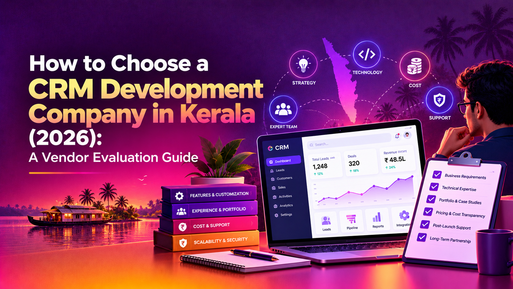 How to Choose a CRM Development Company in Kerala (2026): A Vendor Evaluation Guide