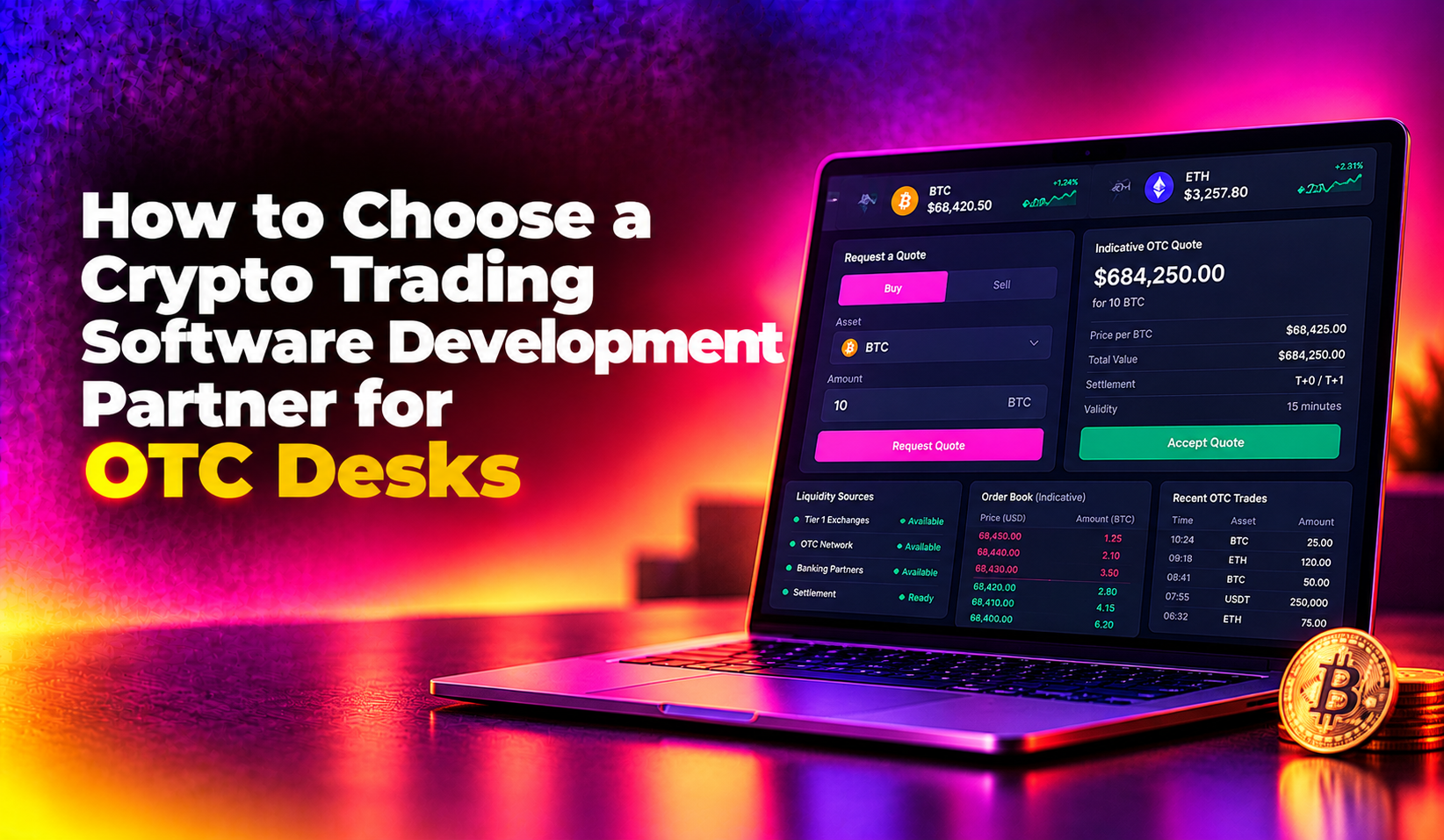How to Choose a Crypto Trading Software Development Partner for OTC Desks (2026)