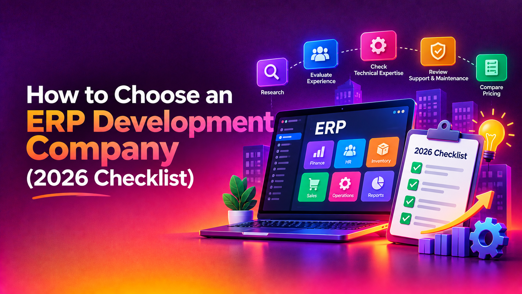 How to Choose an ERP Development Company (2026 Checklist)