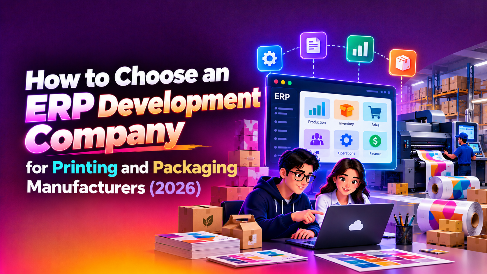 How to Choose an ERP Development Company for Printing and Packaging Manufacturers (2026)