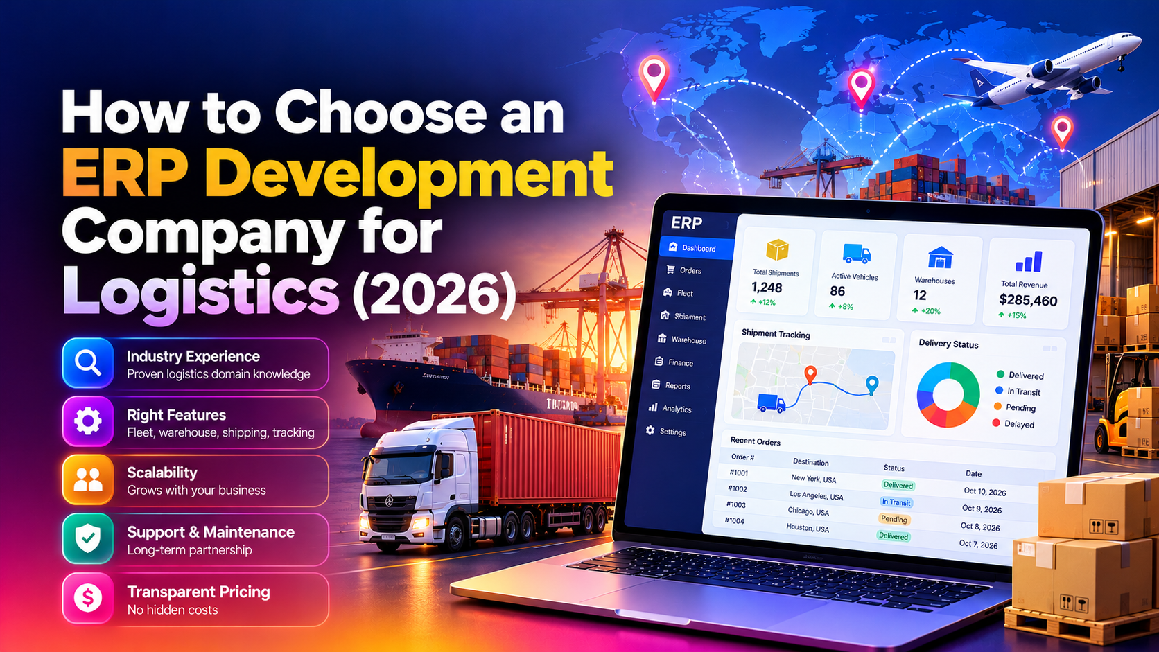 How to Choose an ERP Development Company for Logistics (2026)