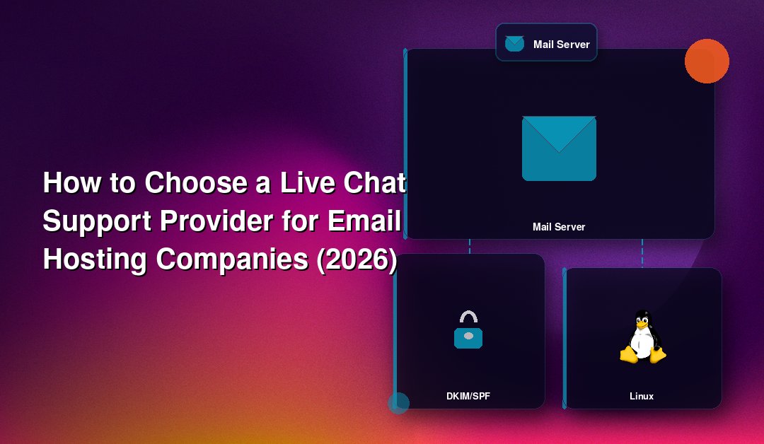 How to Choose a Live Chat Support Provider for Email Hosting Companies (2026)