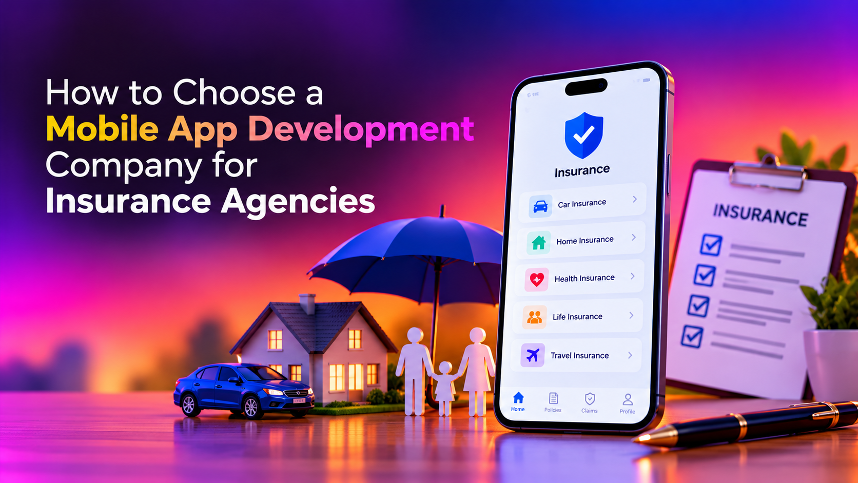 How to Choose a Mobile App Development Company for Insurance Agencies (2026)