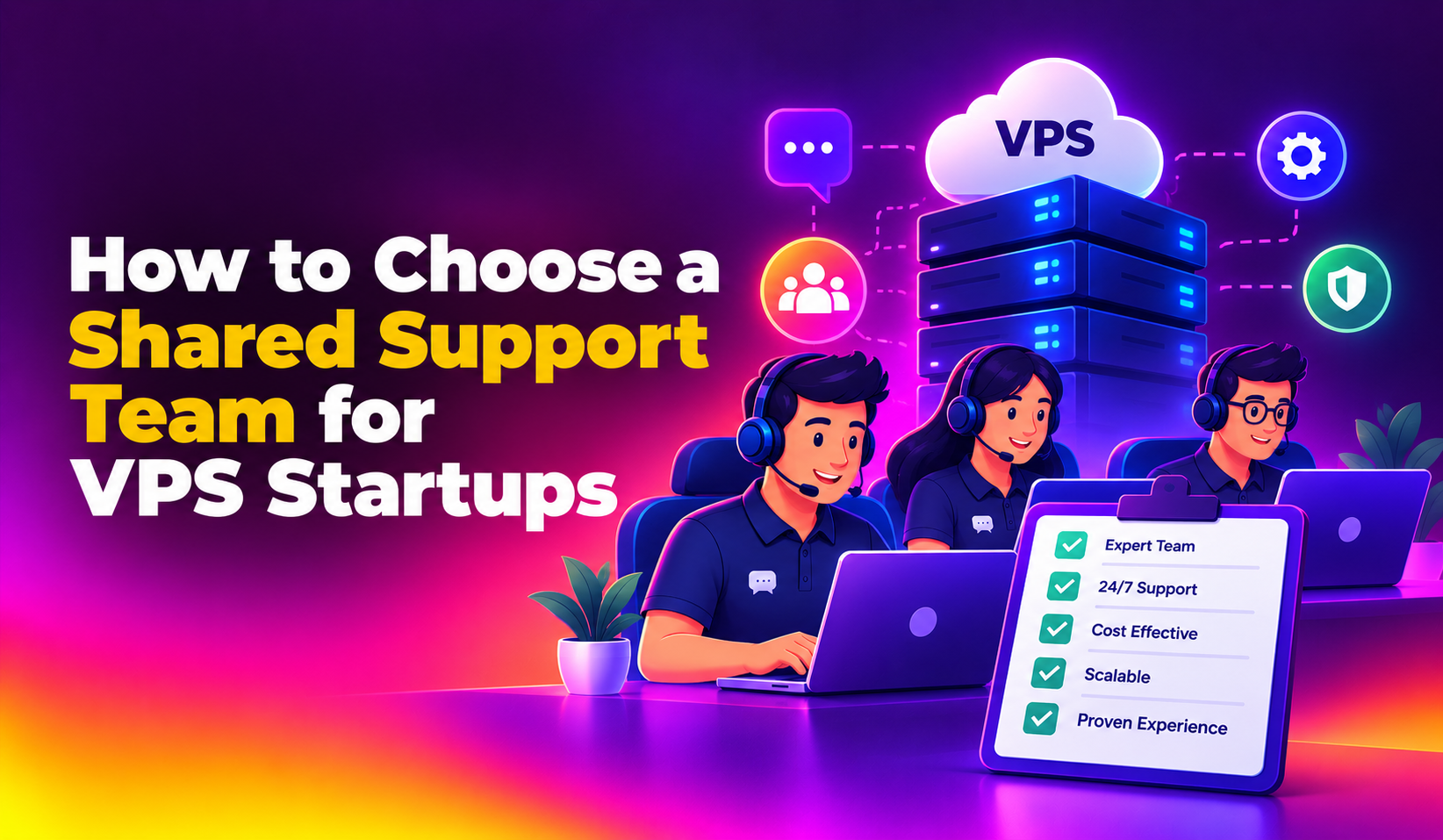 How to Choose a Shared Support Team for VPS Startups (2026 Guide)