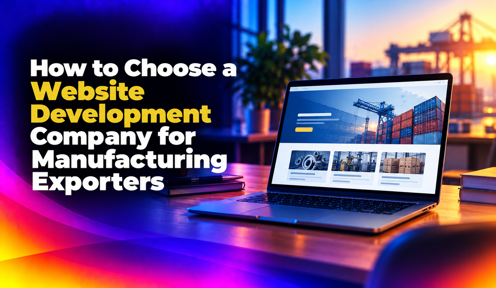 How to Choose a Website Development Company for Manufacturing Exporters (2026)