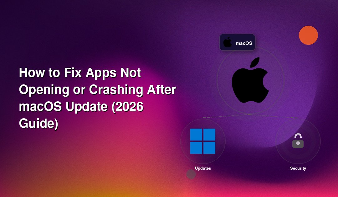How to Fix Apps Not Opening or Crashing After macOS Update (2026 Guide)