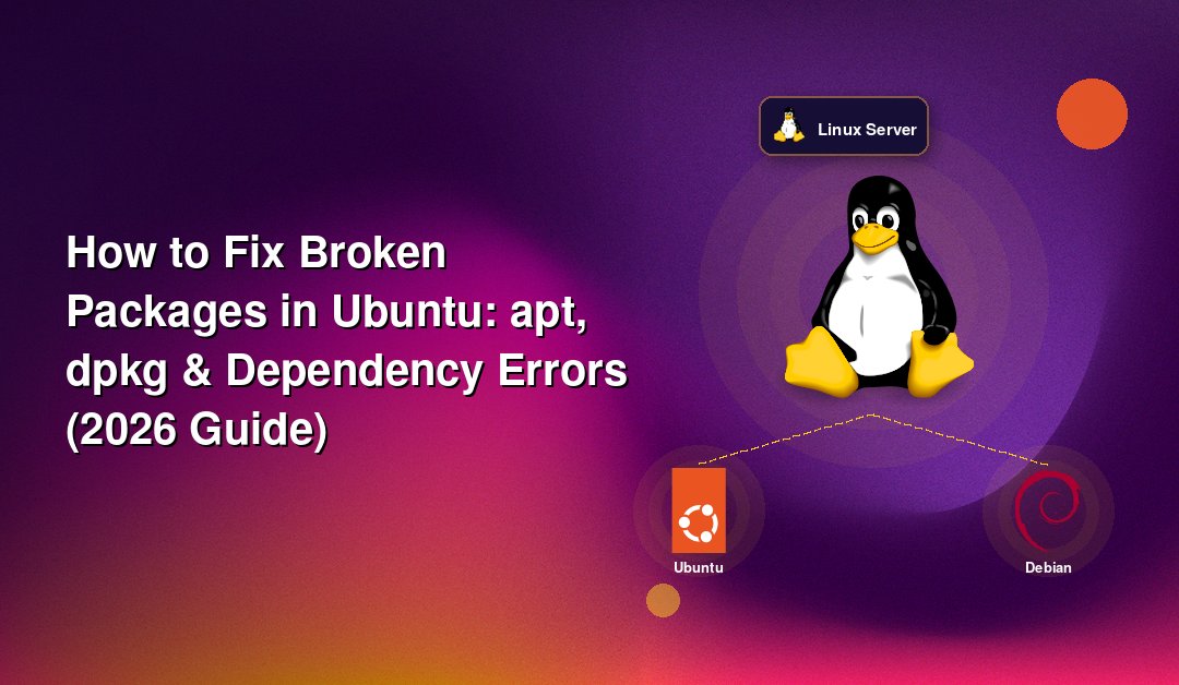 How to Fix Broken Packages in Ubuntu: apt, dpkg & Dependency Errors (2026 Guide)