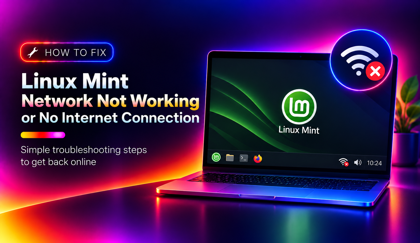 How to Fix Linux Mint Network Not Working or No Internet Connection (2026 Guide)