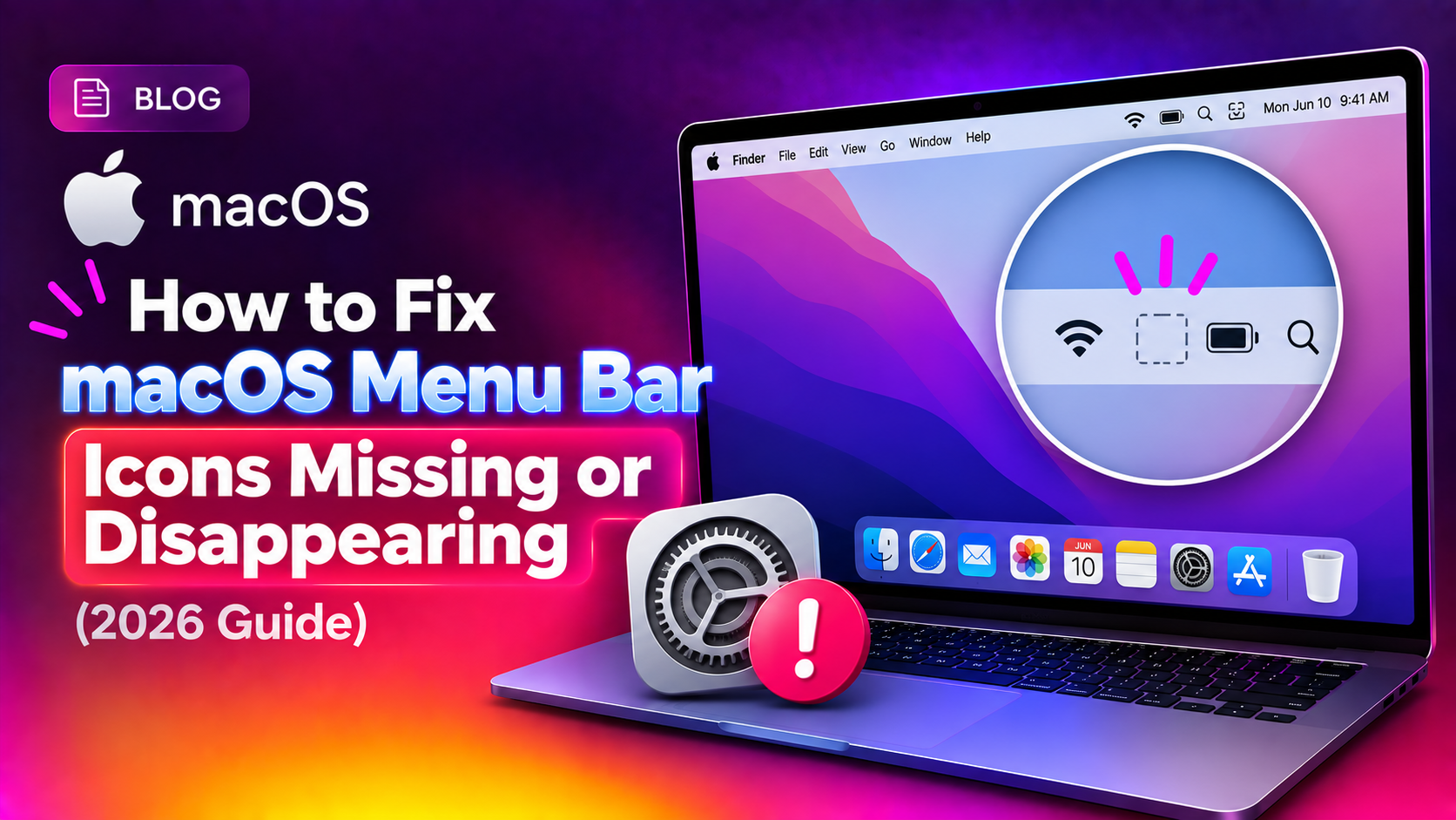 How to Fix macOS Menu Bar Icons Missing or Disappearing (2026 Guide)