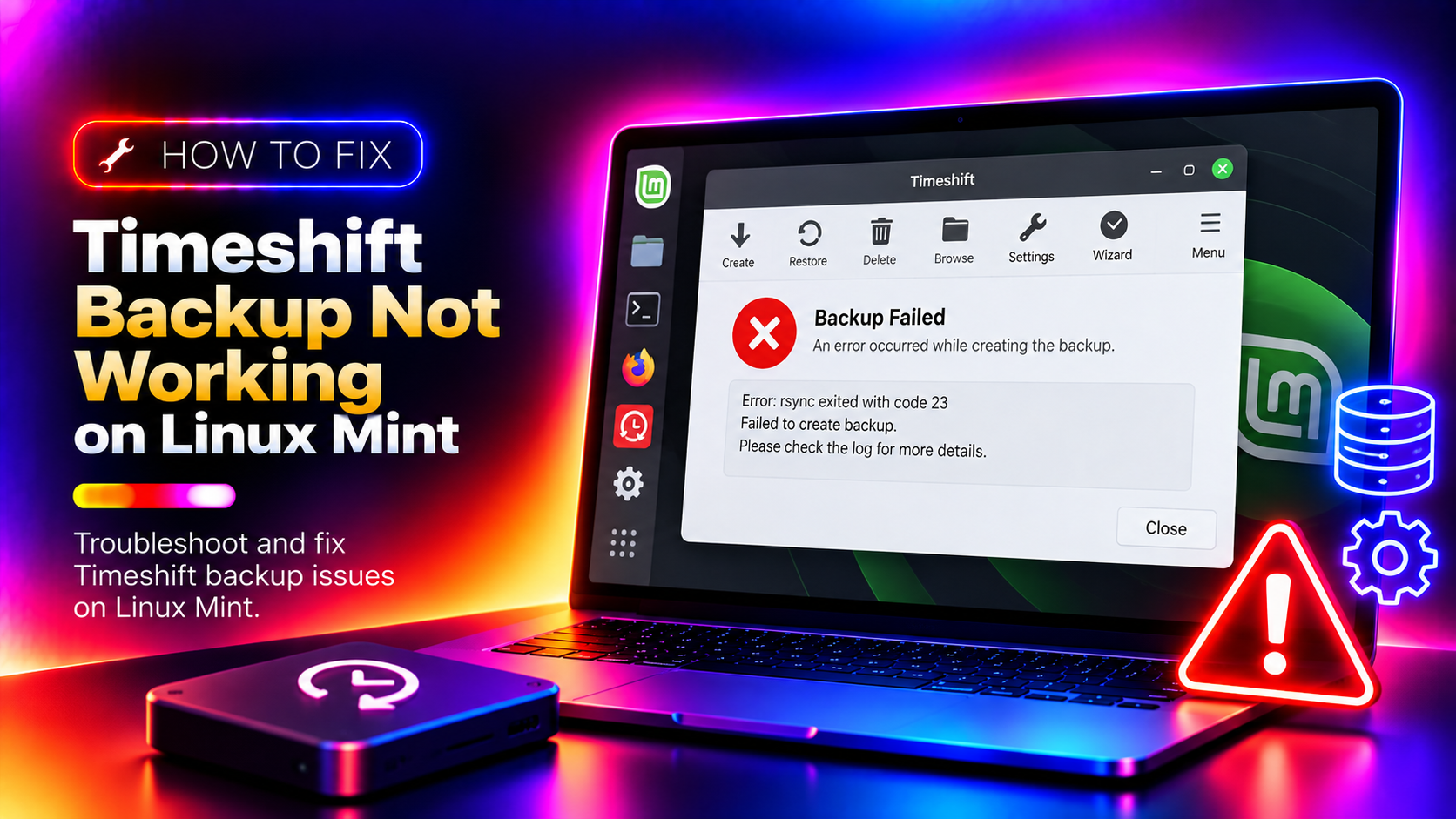 How to Fix Timeshift Backup Not Working on Linux Mint (2026 Guide)