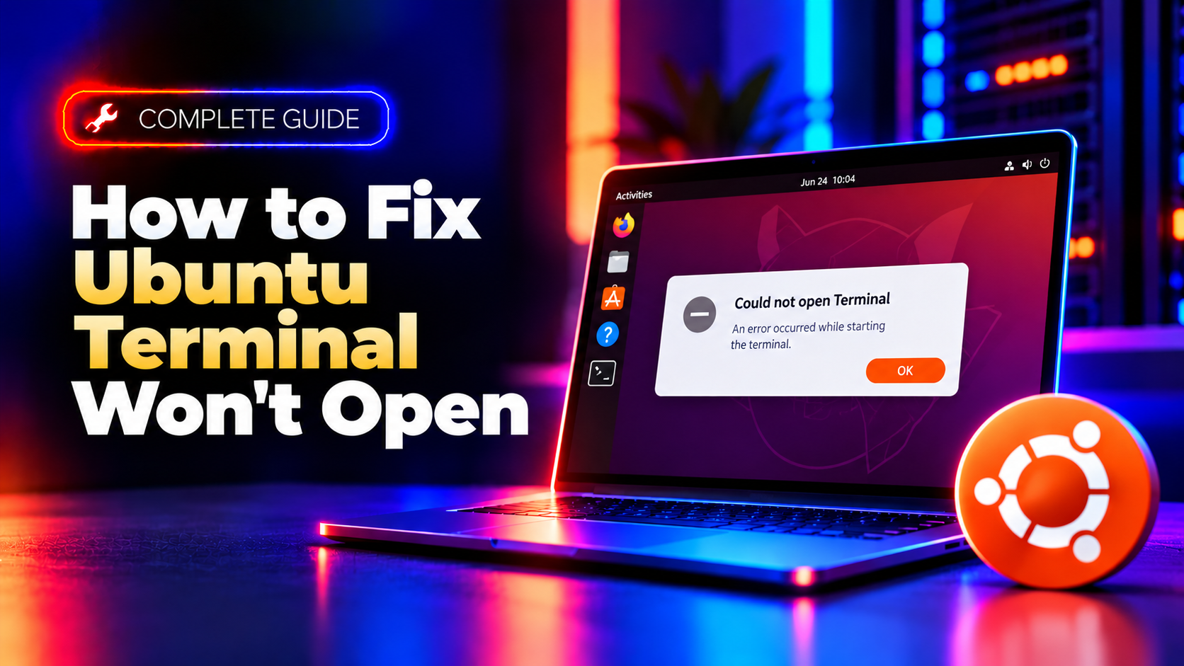 How to Fix Ubuntu Terminal Won't Open (2026 Guide)