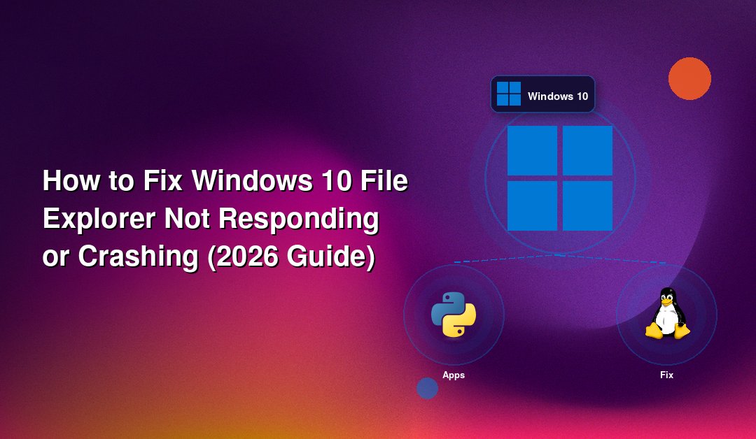 How to Fix Windows 10 File Explorer Not Responding or Crashing (2026 Guide)