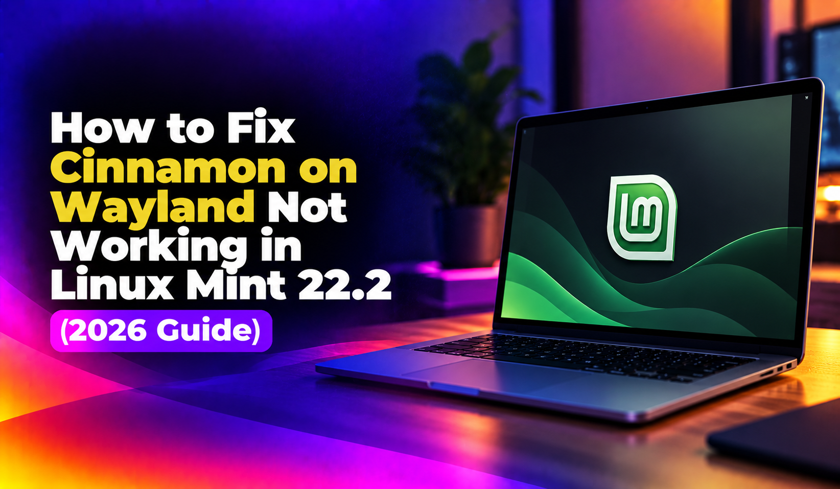 How to Fix Cinnamon on Wayland Not Working in Linux Mint 22.2 (2026 Guide)