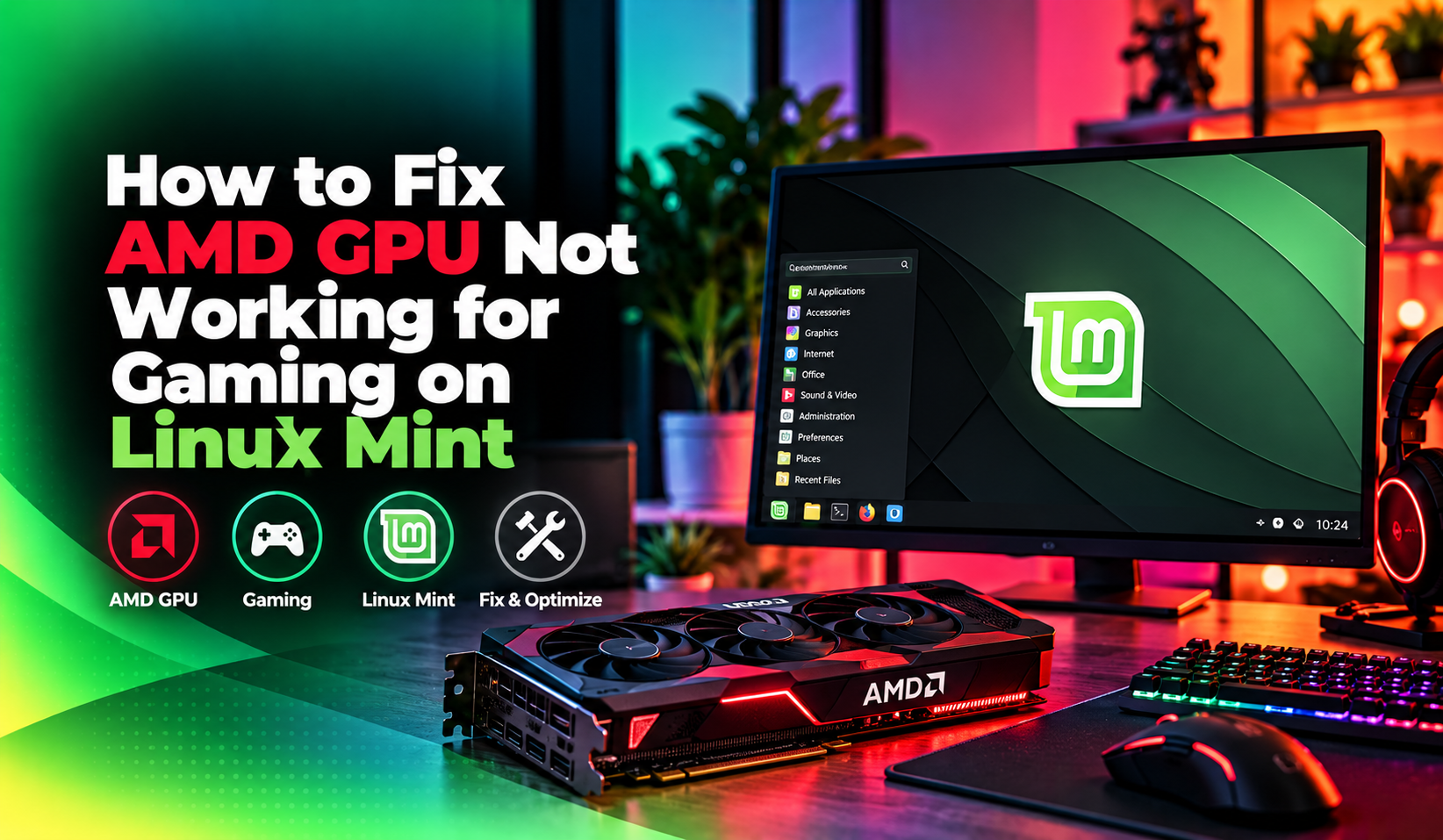 How to Fix AMD GPU Not Working for Gaming on Linux Mint (2026 Guide)