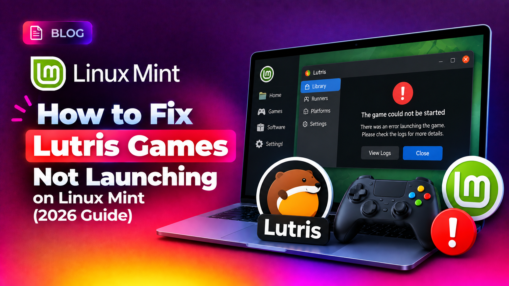 How to Fix Lutris Games Not Launching on Linux Mint (2026 Guide)