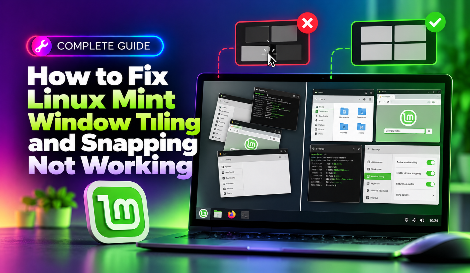 How to Fix Linux Mint Window Tiling and Snapping Not Working (2026 Guide)