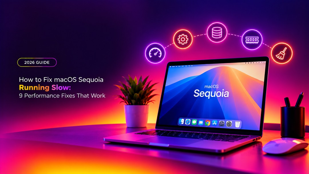 How to Fix macOS Sequoia Running Slow: 9 Performance Fixes That Work (2026 Guide)
