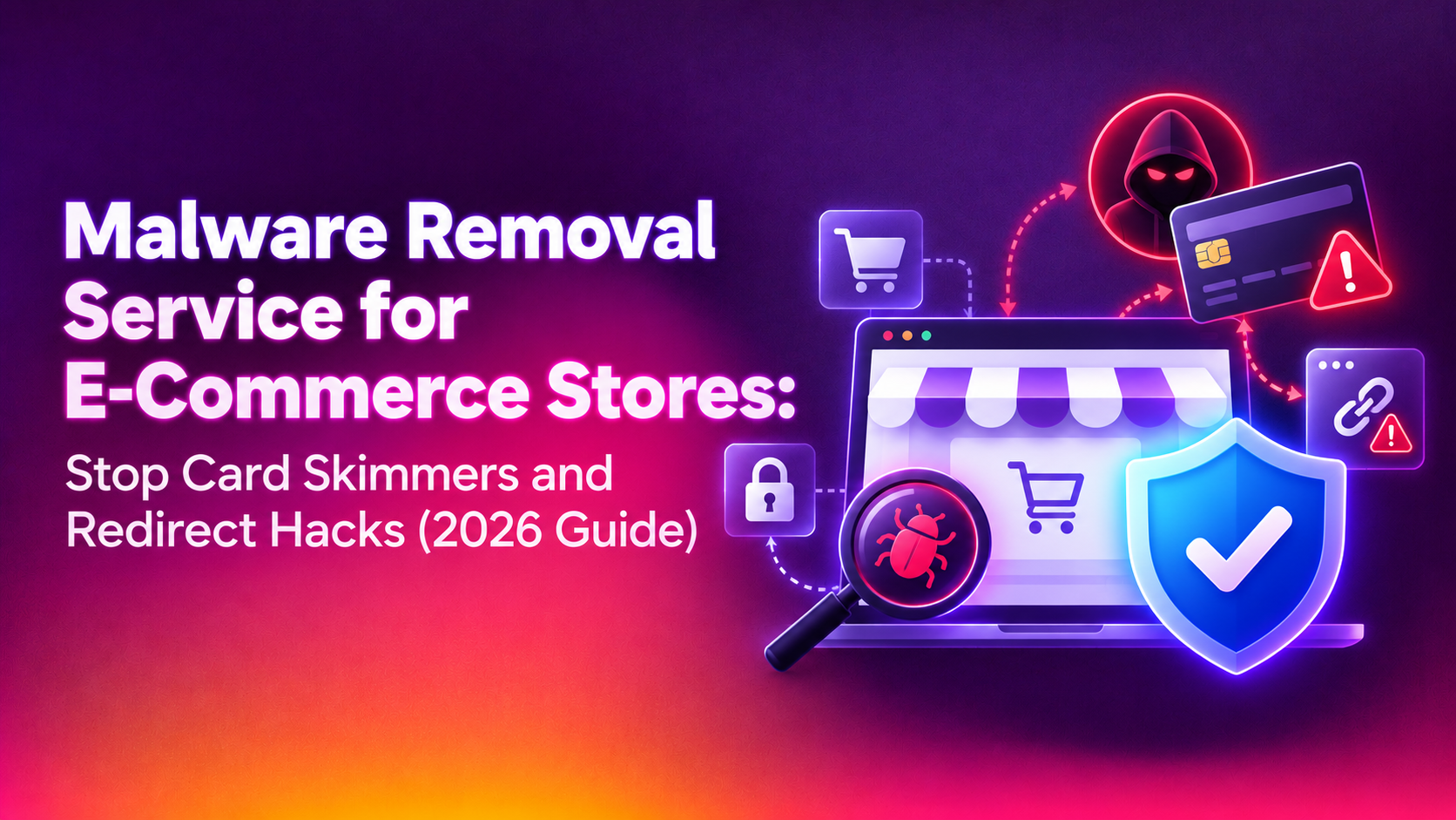 Malware Removal Service for E-Commerce Stores: Stop Card Skimmers and Redirect Hacks (2026 Guide)
