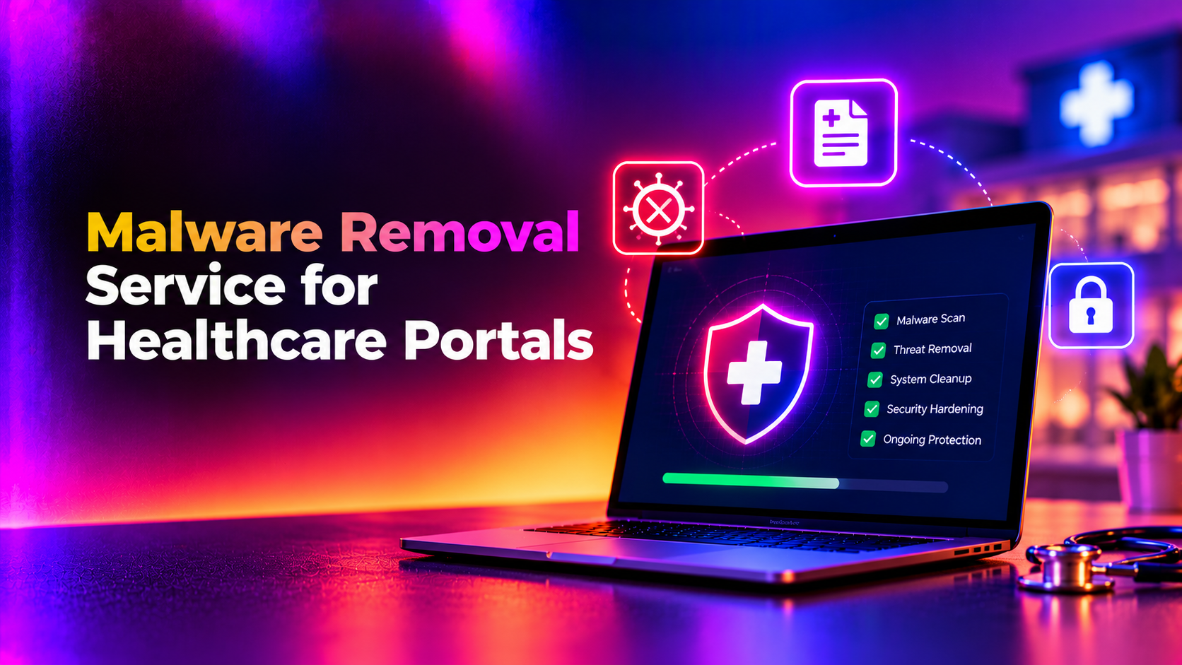Malware Removal Service for Healthcare Portals