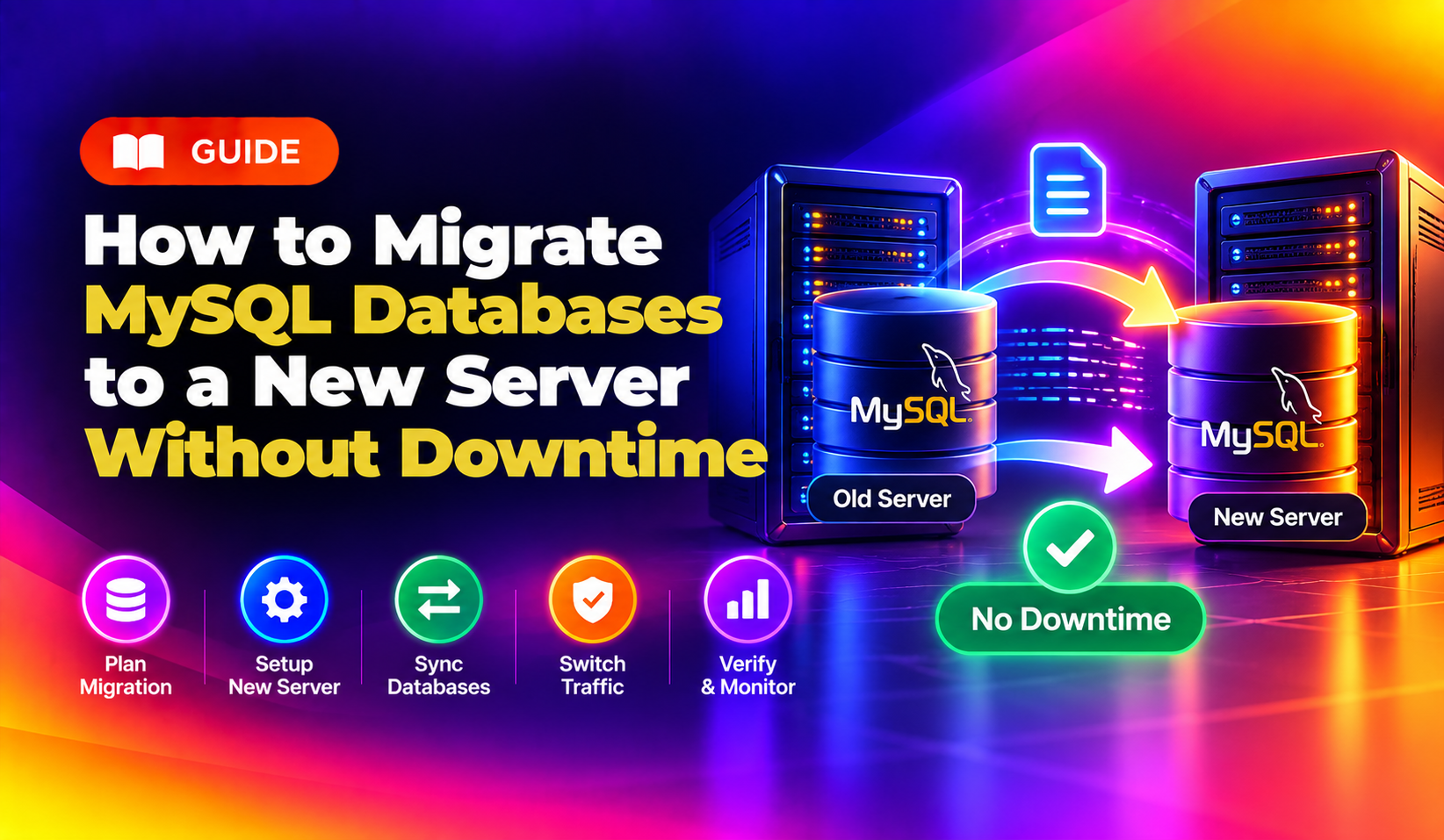 How to Migrate MySQL Databases to a New Server Without Downtime