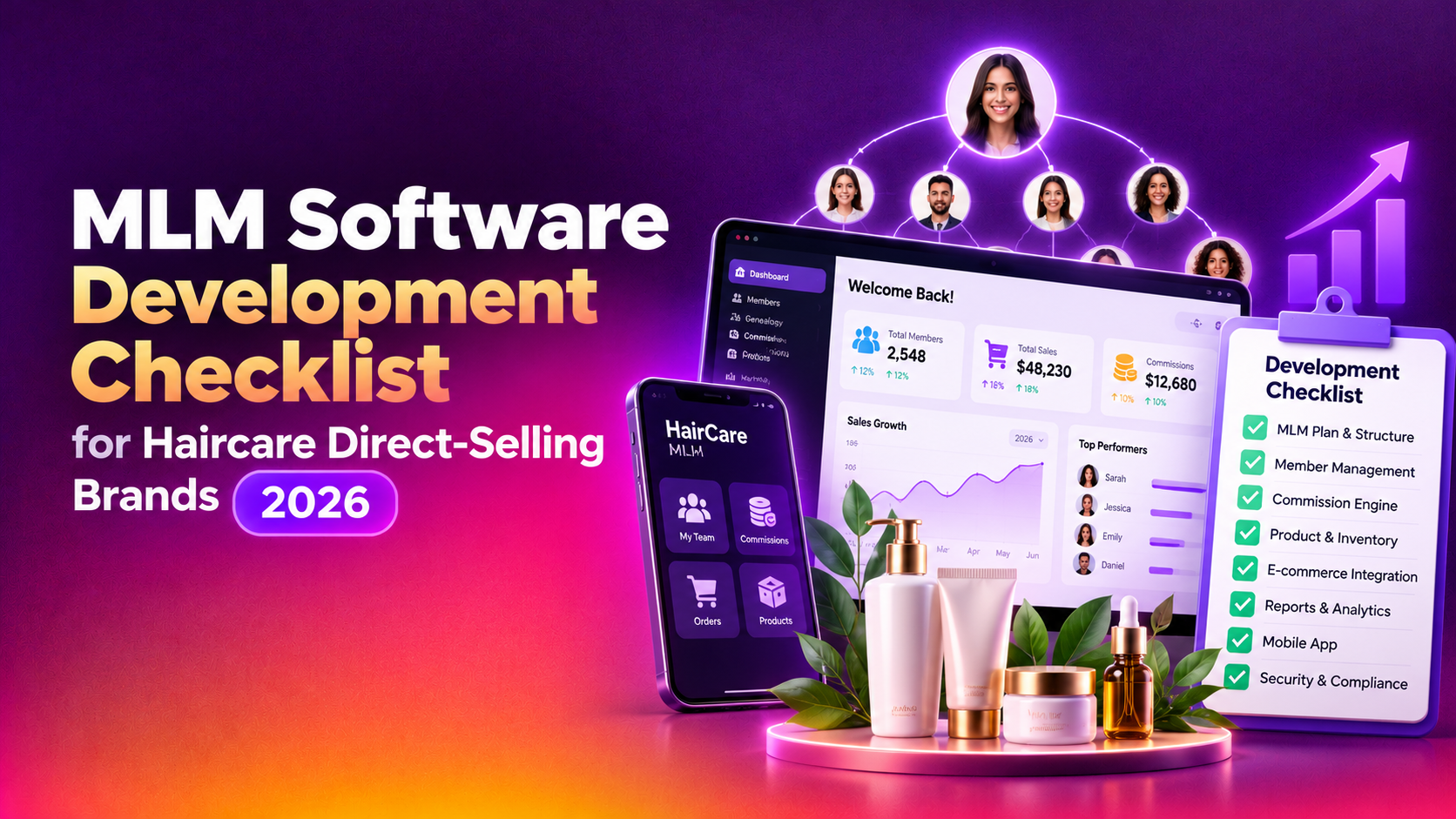 MLM Software Development Checklist for Haircare Direct-Selling Brands (2026)