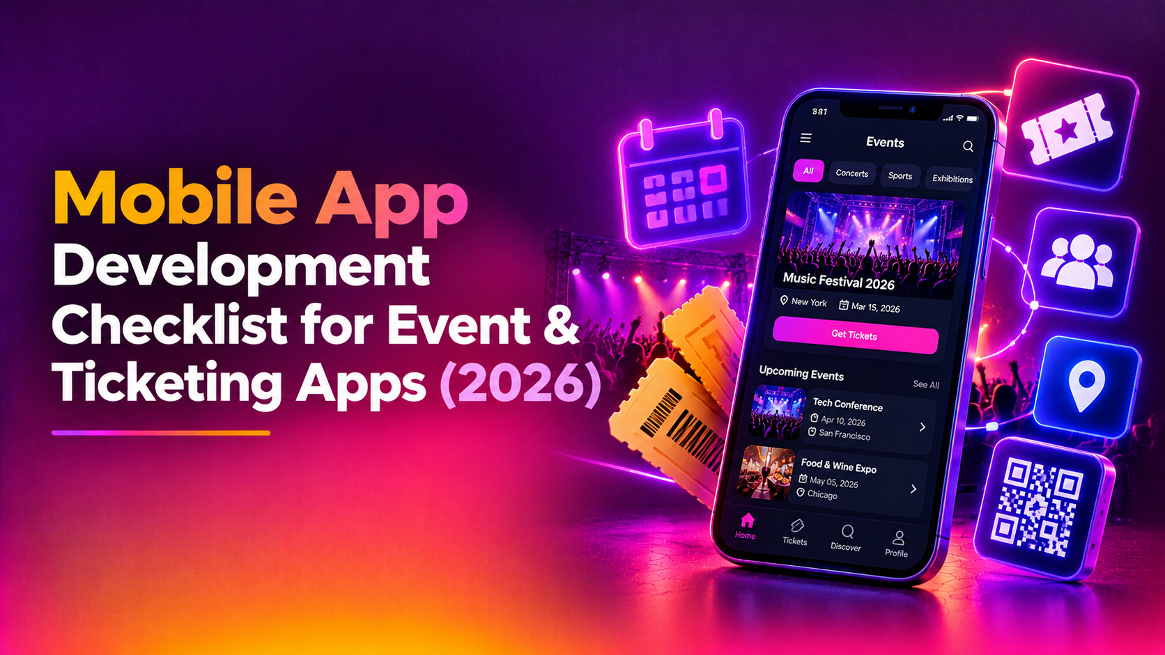 Mobile App Development Checklist for Event Ticketing Apps (2026)