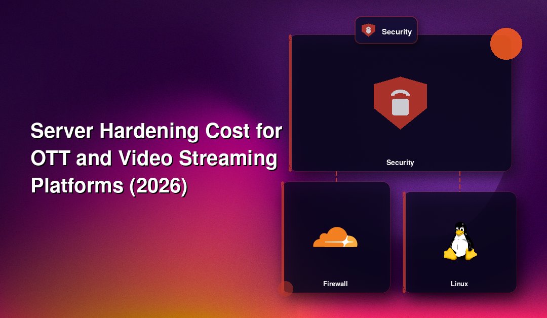 Server Hardening Cost for OTT and Video Streaming Platforms (2026)