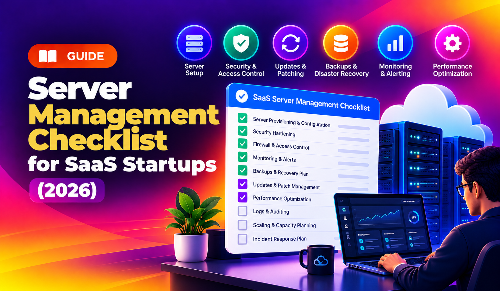 Server Management Checklist for SaaS Startups (2026)