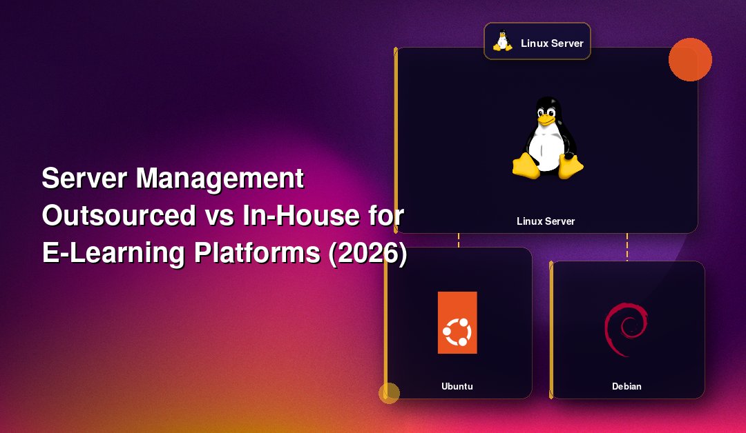 Server Management Outsourced vs In-House for E-Learning Platforms (2026)