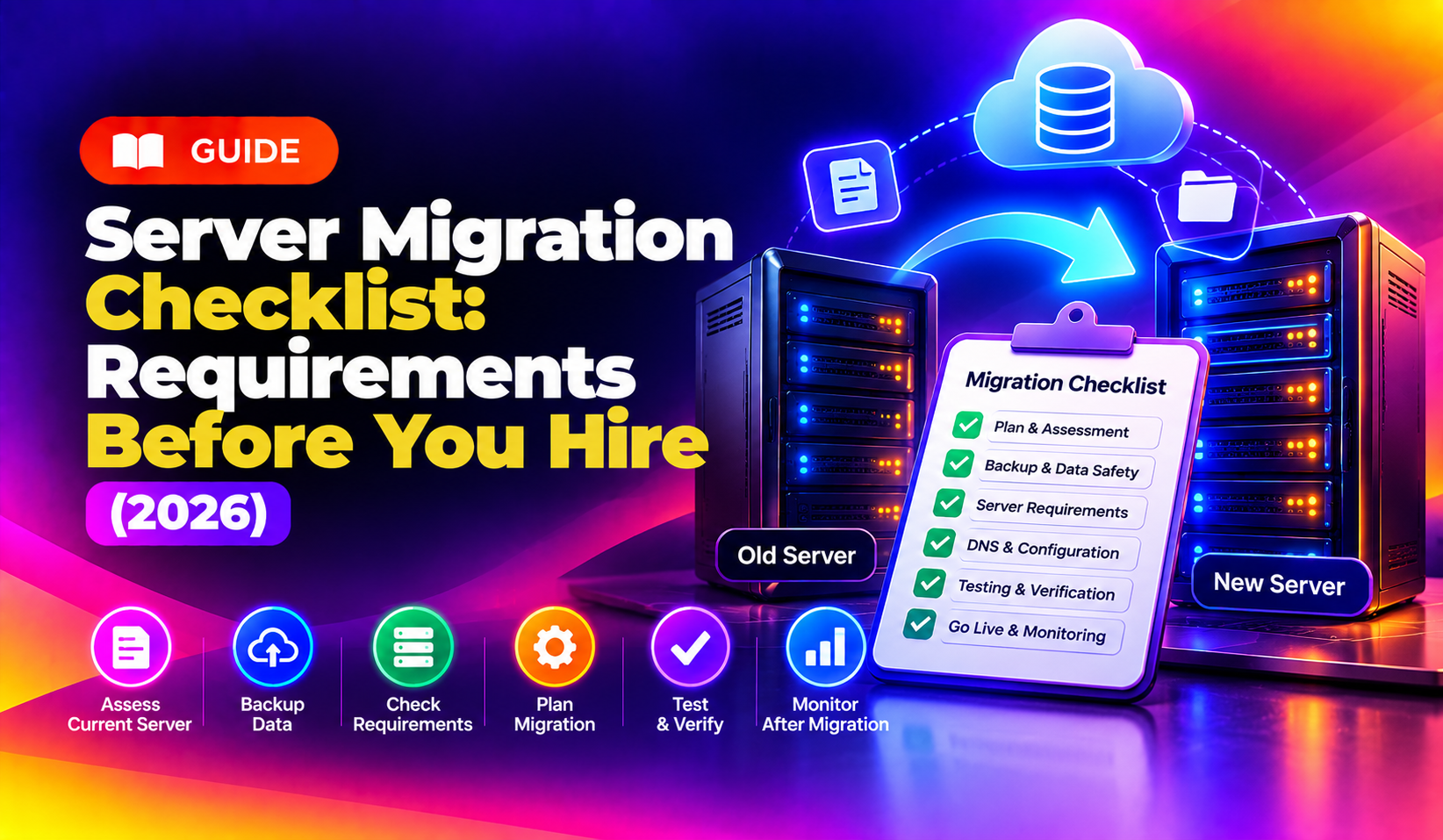 Server Migration Checklist: Requirements Before You Hire (2026)