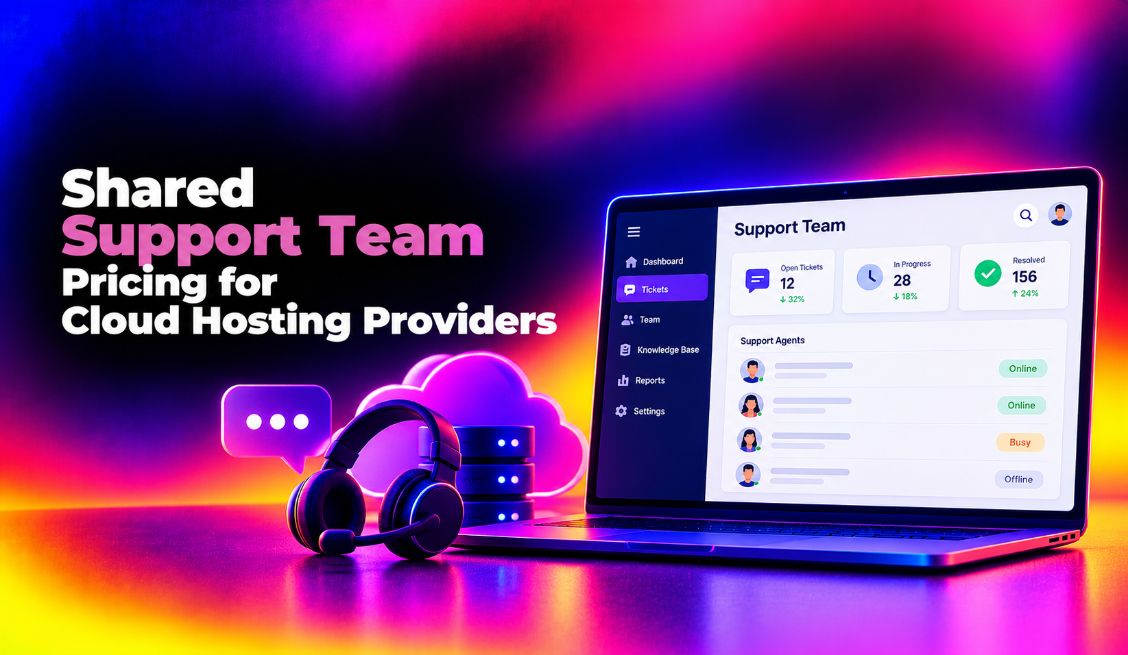 Shared Support Team Pricing for Cloud Hosting Providers (2026)