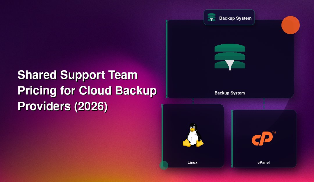 Shared Support Team Pricing for Cloud Backup Providers (2026)