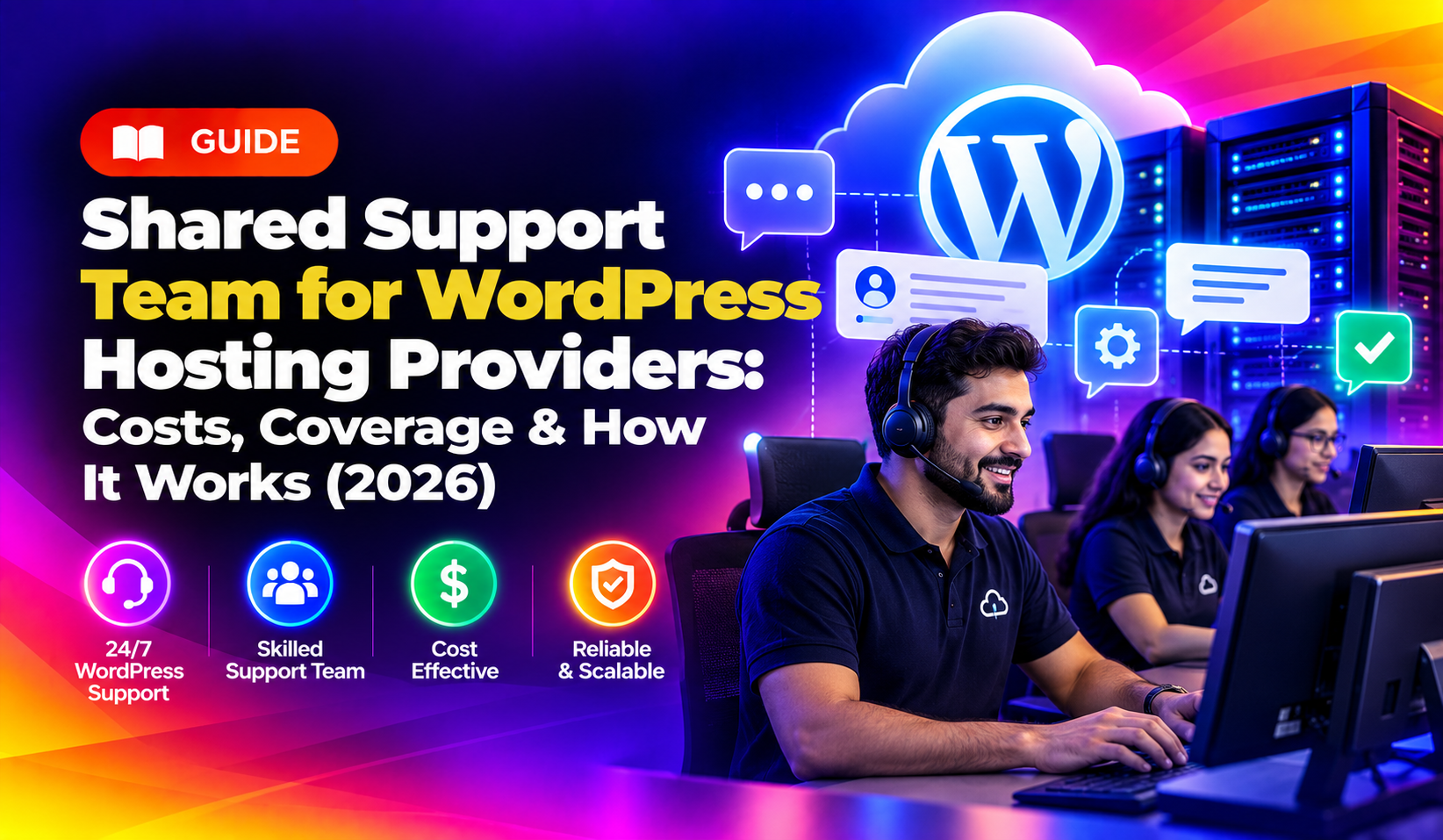 Shared Support Team for WordPress Hosting Providers: Costs, Coverage & How It Works (2026)