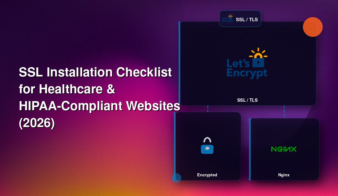 SSL Installation Checklist for Healthcare & HIPAA-Compliant Websites (2026)