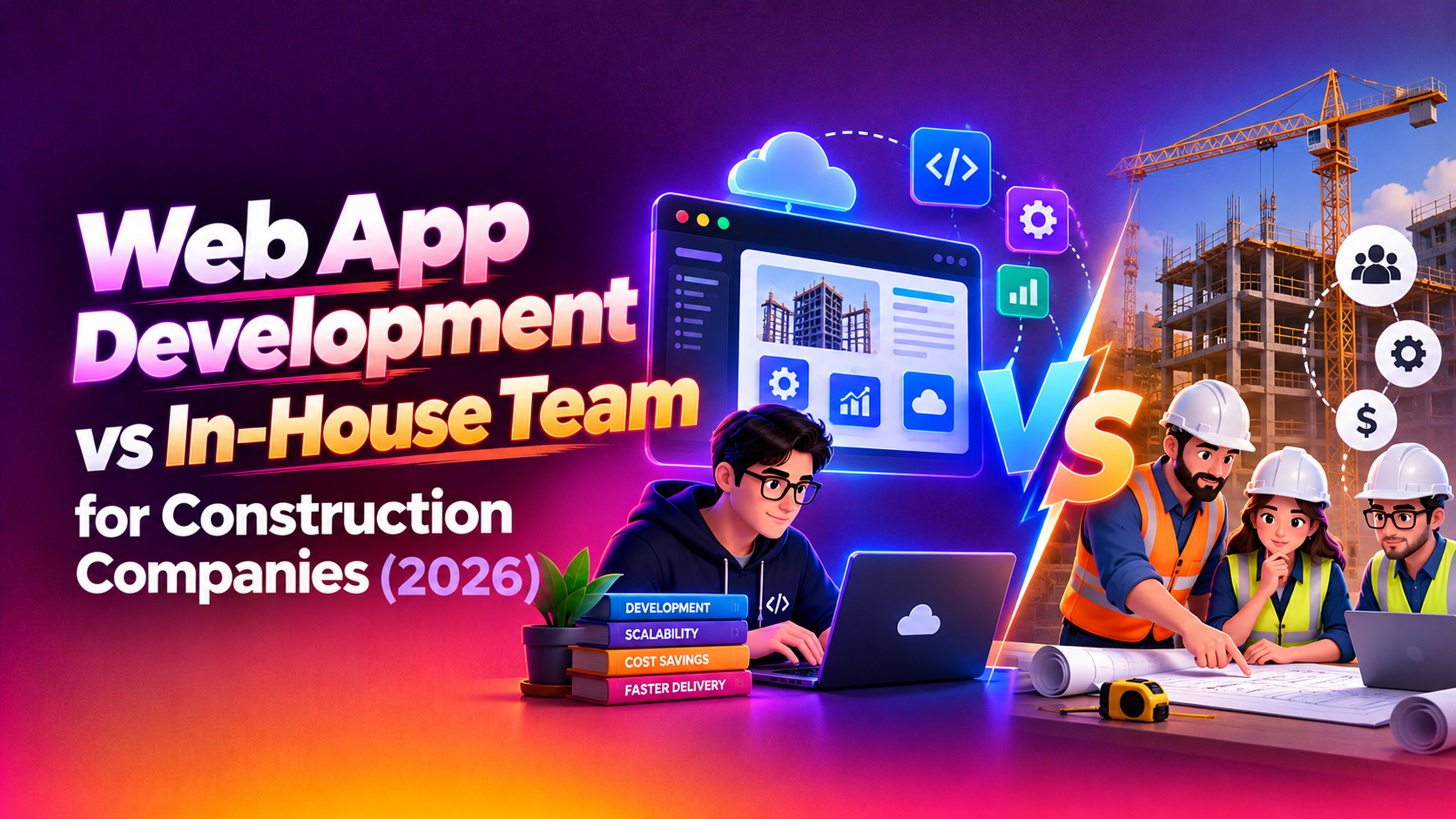 Web App Development vs In-House Team for Construction Companies (2026)
